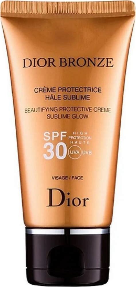 dior bronze beautifying protective creme sublime glow spf 50|dior bronze sunscreen.